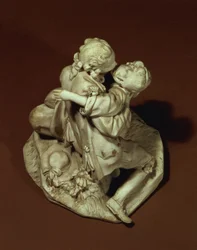 De Kus, Sevres-groep, naar Boucher, 1765